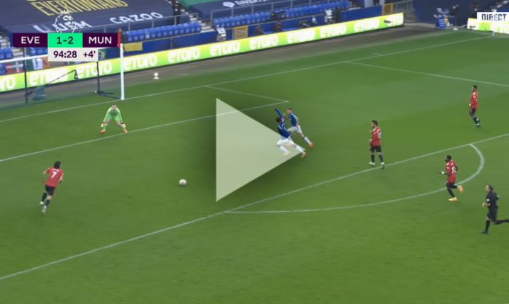 Cavani STRZELA GOLA na 3-1 z Evertonem! [VIDEO]